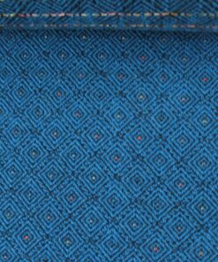 Verotex Tyler Cachet Collection blue and black diamond pattern