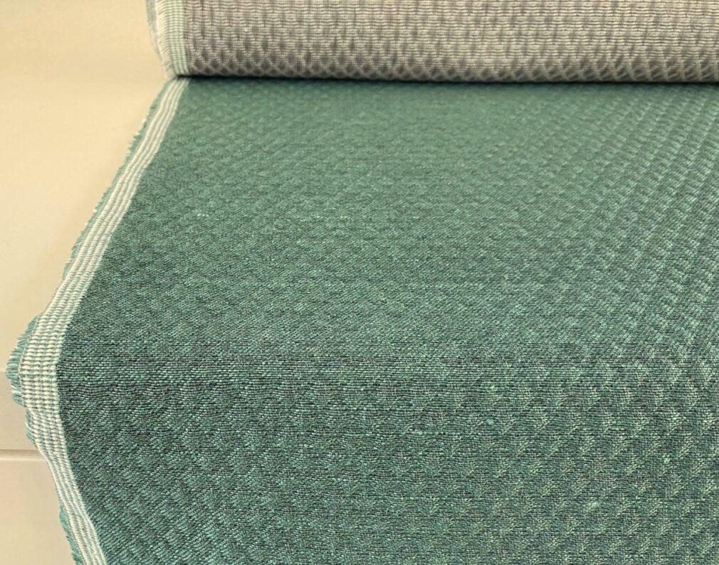 Vyva Fabrics Hemp Spiced Cardamom green-grey
