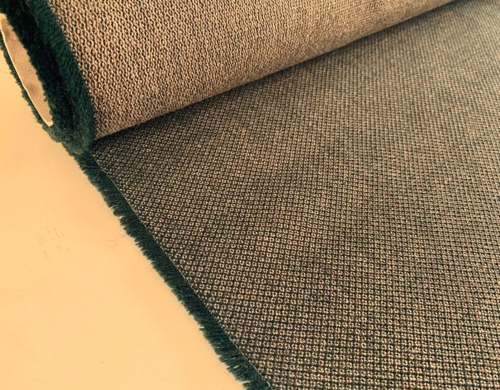 Kvadrat Fiord 2 971 dark green light brown