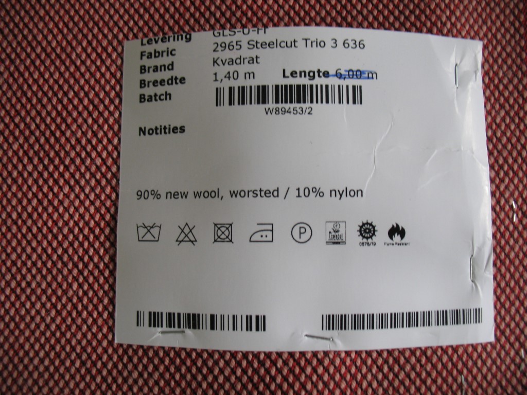 Kvadrat Steelcut Trio 3 636 pink red blue purple