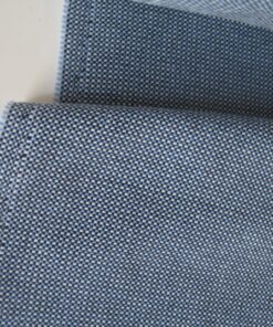 Blue white black upholstery fabric