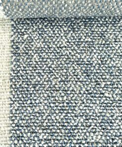 Kvadrat Sahco Moss 010 blue, cream, grey bouclé