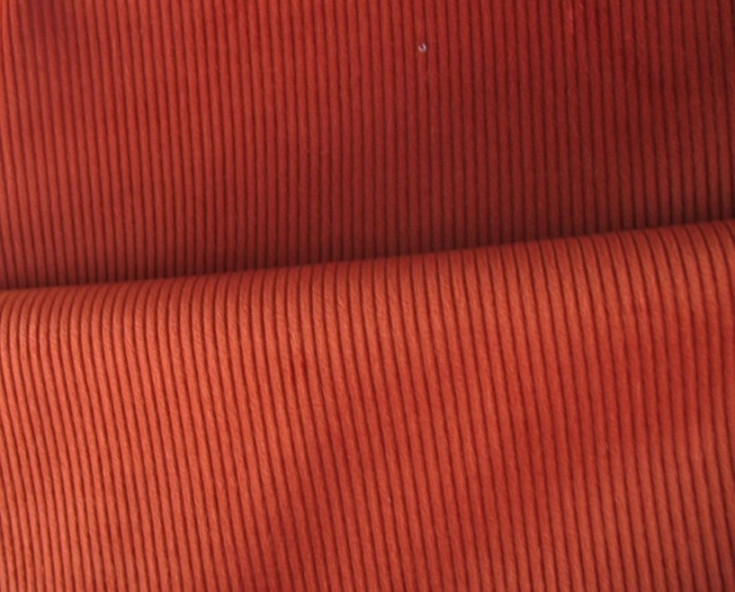 Keymer Manchester 02 Brick orange-brown corduroy