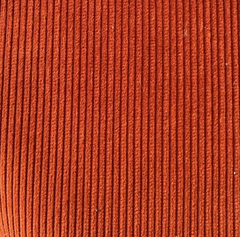 Keymer Manchester 02 Brick orange-brown corduroy