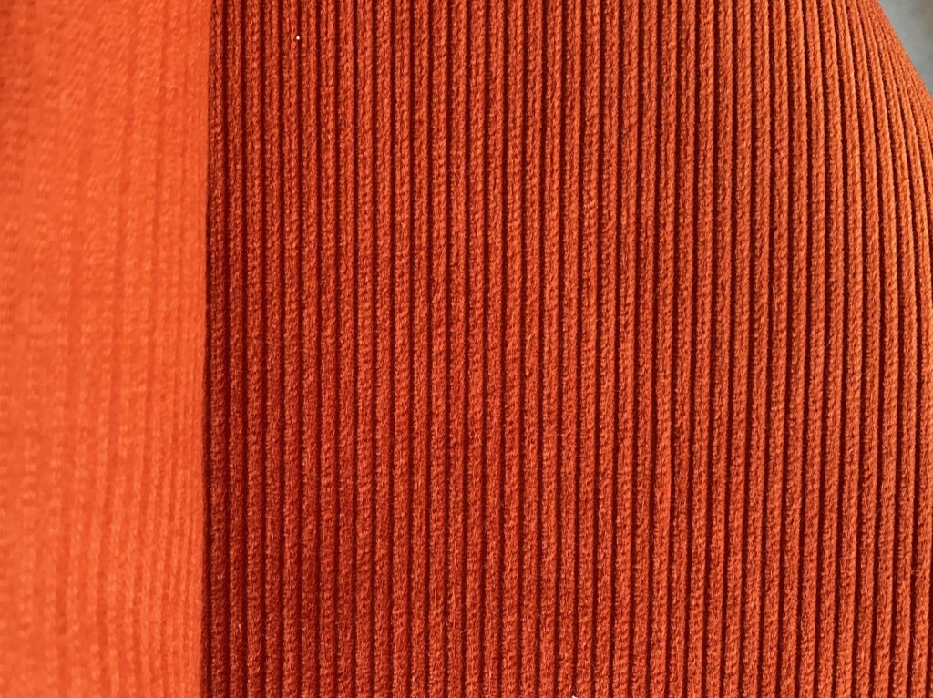 Keymer Manchester 02 Brick orange-brown corduroy
