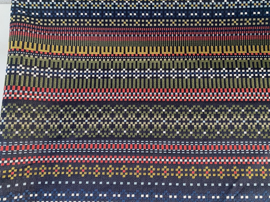 Maharam Point 005 Black and Khaki black Paul Smith