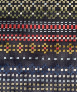 Maharam Point 005 Black and Khaki black Paul Smith