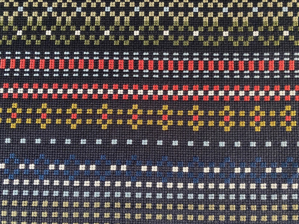 Maharam Point 005 Black and Khaki black Paul Smith
