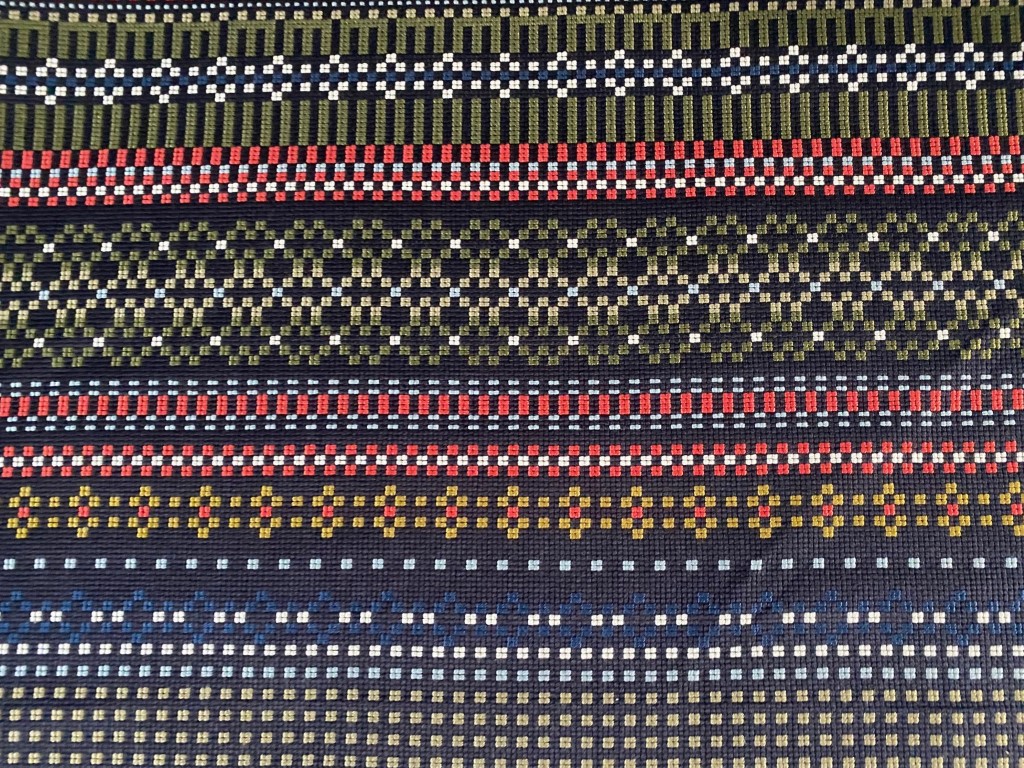 Maharam Point 005 Black and Khaki black Paul Smith