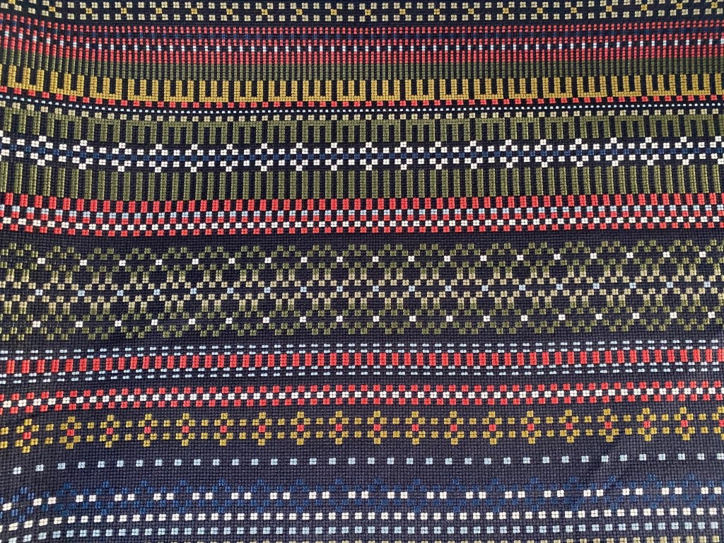 Maharam Point 005 Black and Khaki black Paul Smith