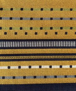 Maharam Point 009 Gold and Black yellow Paul Smith