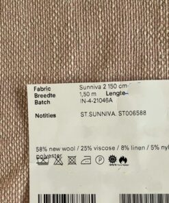 Kvadrat Sunniva 3 236 pink cream white