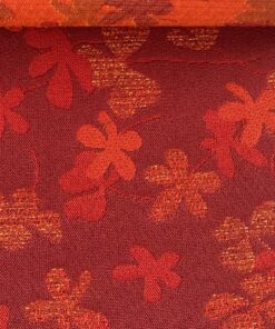 Linwood flowers, red and orange