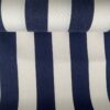 Outdoor blue cream white furniture fabric vertical stripes