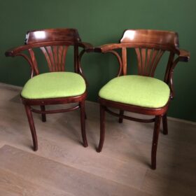 chairs with green upholstery