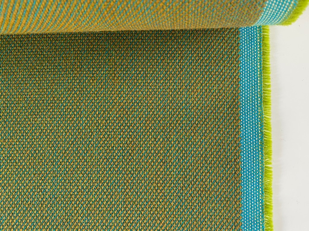 Kvadrat Steelcut Trio 3 965 camel green turquoise