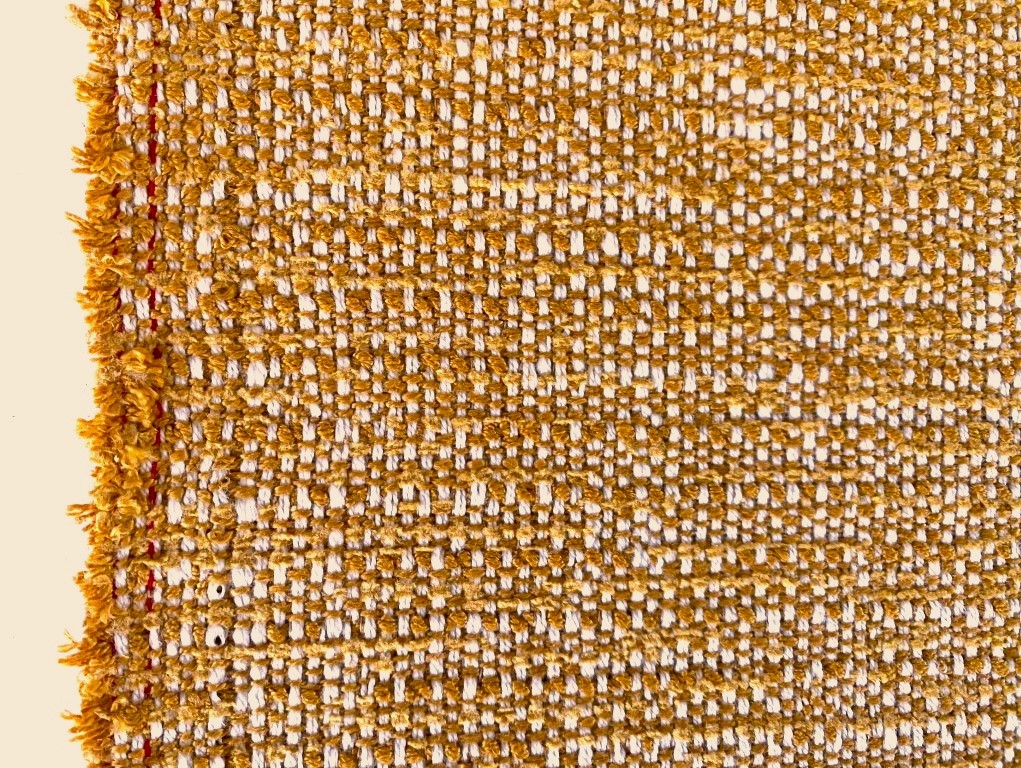 Valdese Weavers Furnery Straw yellow cream