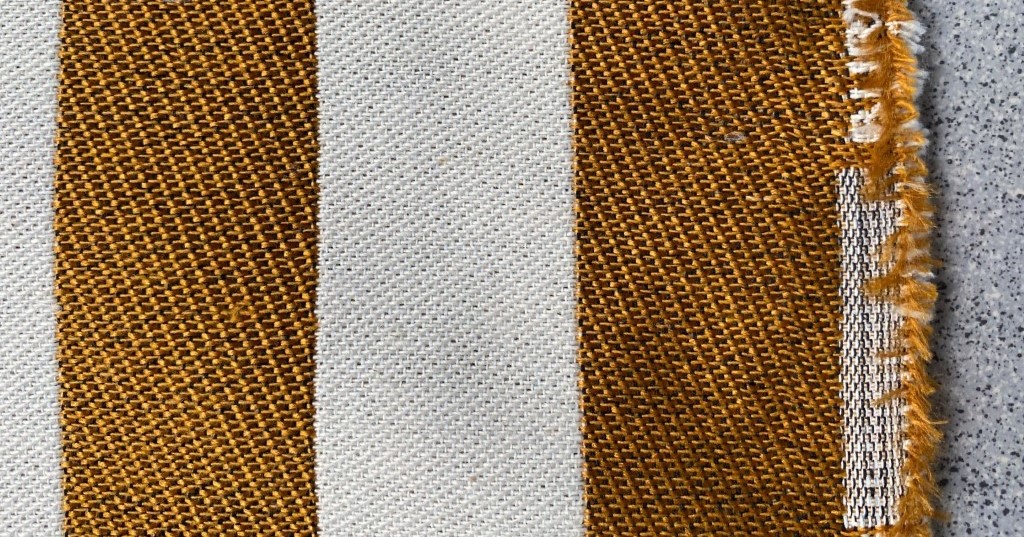 Burton Home Decor orange cream white