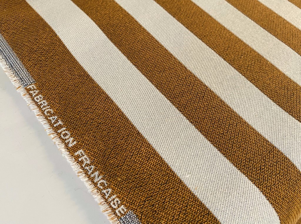 Burton Home Decor orange cream white