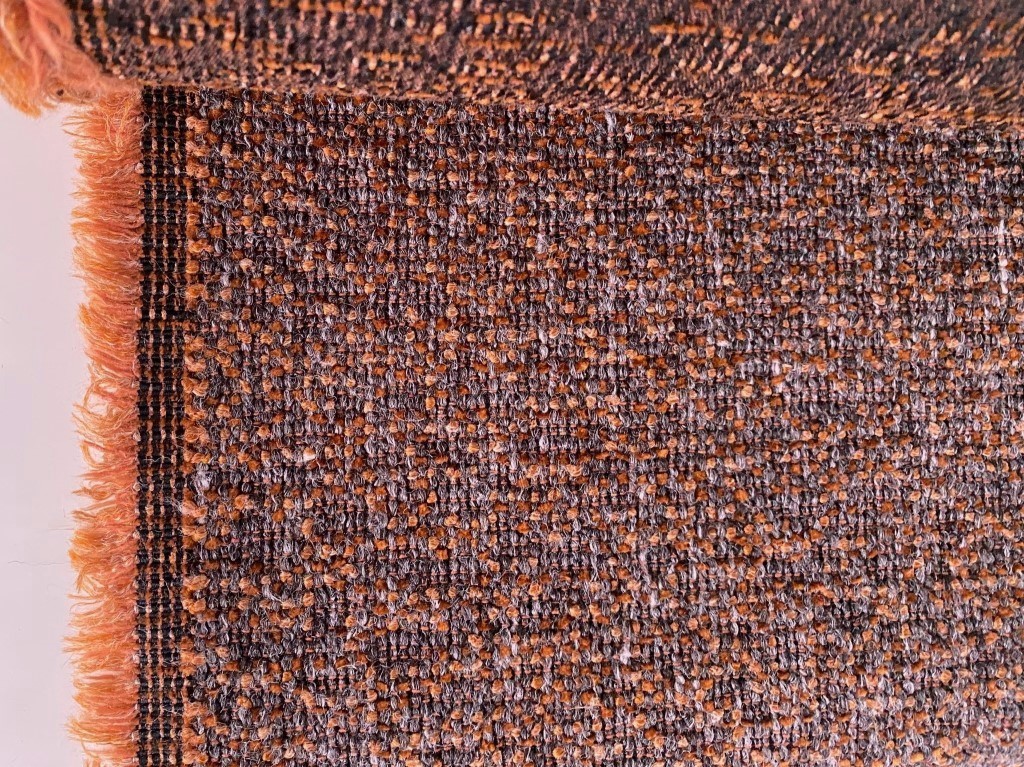 De Ploeg Serra 71 bouclé orange brown grey
