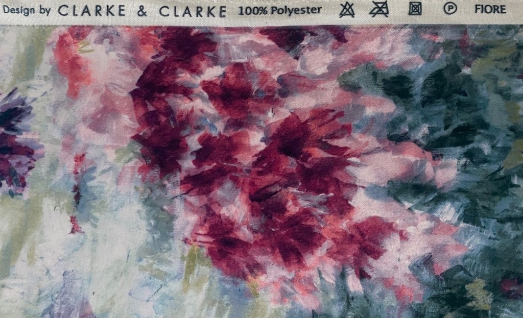 Clarke & Clarke Fiore 05 floral pattern