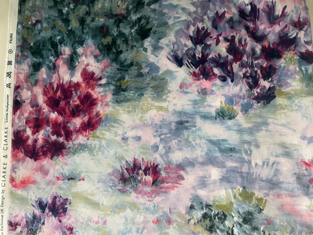 Clarke & Clarke Fiore 05 floral pattern