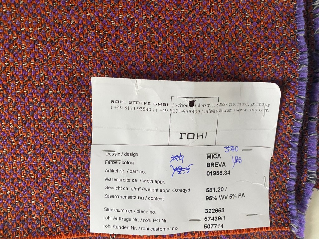 Rohi Mica Breva orange, purple, yellow, black