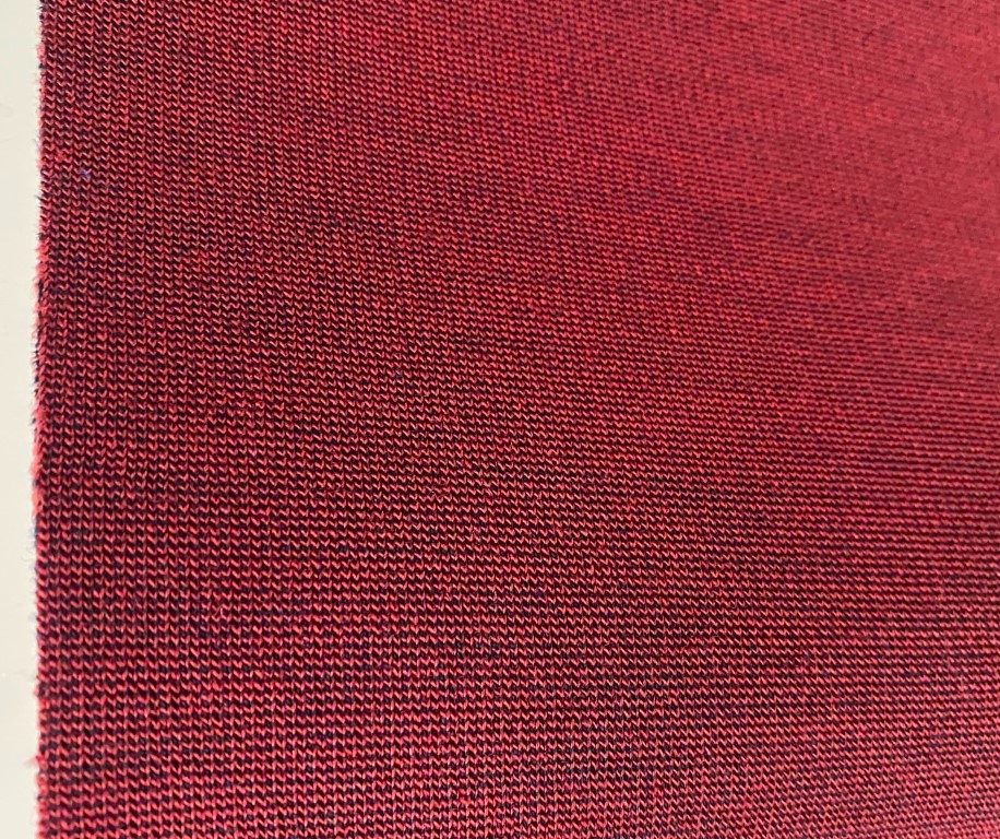 Kvadrat Febrik Uniform Melange 0583 rose red black