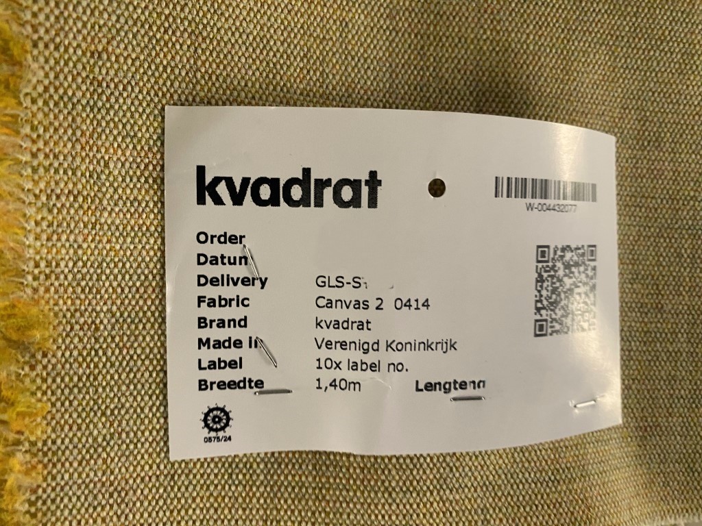 Kvadrat Canvas 2 414 yellow