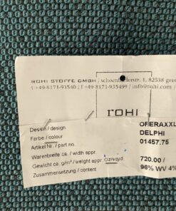 Rohi Opera XXL Delphi blue, green and brown