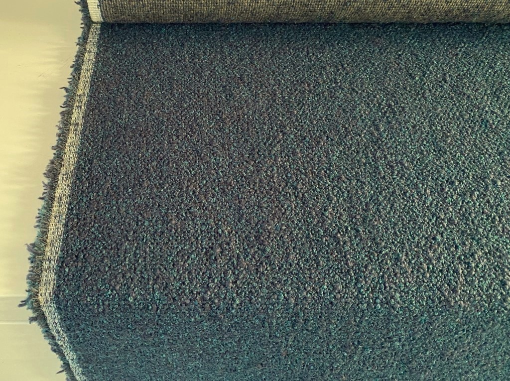 De Ploeg Serra bouclé in shades of blue