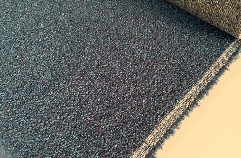 De Ploeg Serra bouclé in shades of blue