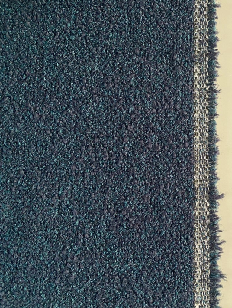 De Ploeg Serra bouclé in shades of blue