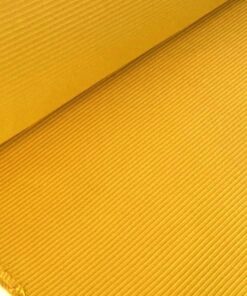 Monaco furnishing fabric maize yellow corduroy pattern