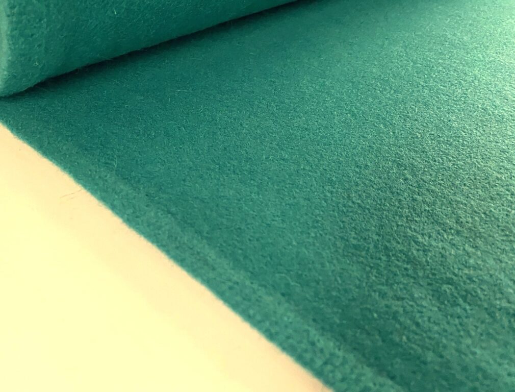 Kvadrat Divina 842 green wool felt