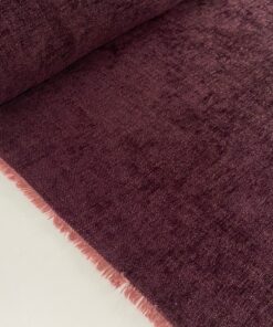 Designers Guild Bilbao Plum, wine red, silver, pink