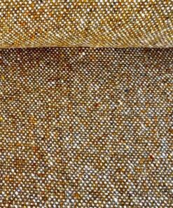 Retro upholstery fabric: cream, camel, orange, yellow, brown