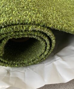 Kasthall Esther 600 shades of green bouclé rug