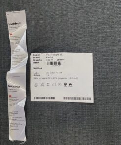 Kvadrat Twilight 992 grey curtain fabric