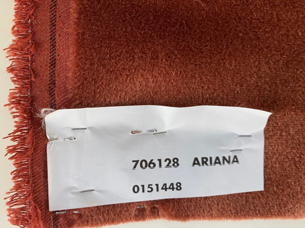 Vescom Ariana 706128 rust brown