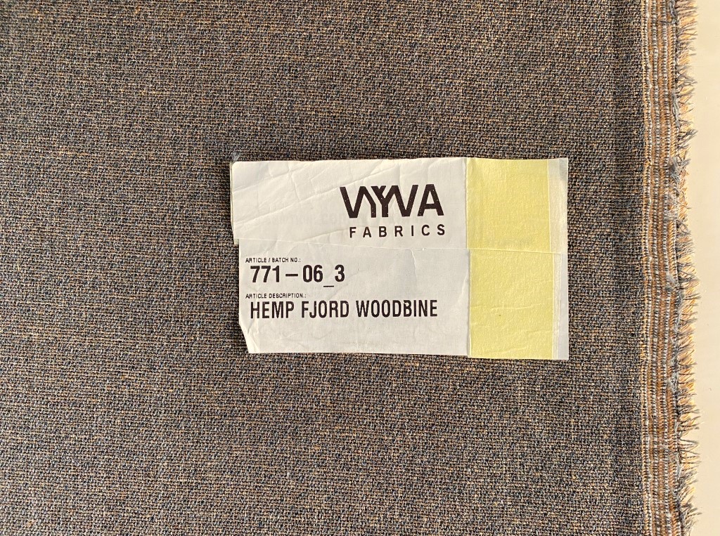 Vyva Hemp Fjord 771-06 Woodbine camel grey