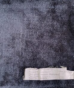 Designers Guild Zaragoza Midnight purple-blue velour vintage