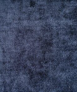 Designers Guild Zaragoza Midnight purple-blue velour vintage