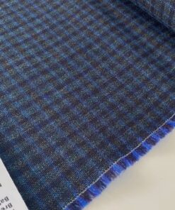 Kvadrat Recheck 875 blue and green chequered