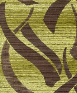Lime green brown pattern