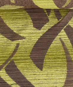 Lime green brown pattern
