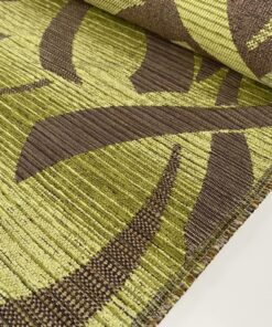 Lime green brown pattern