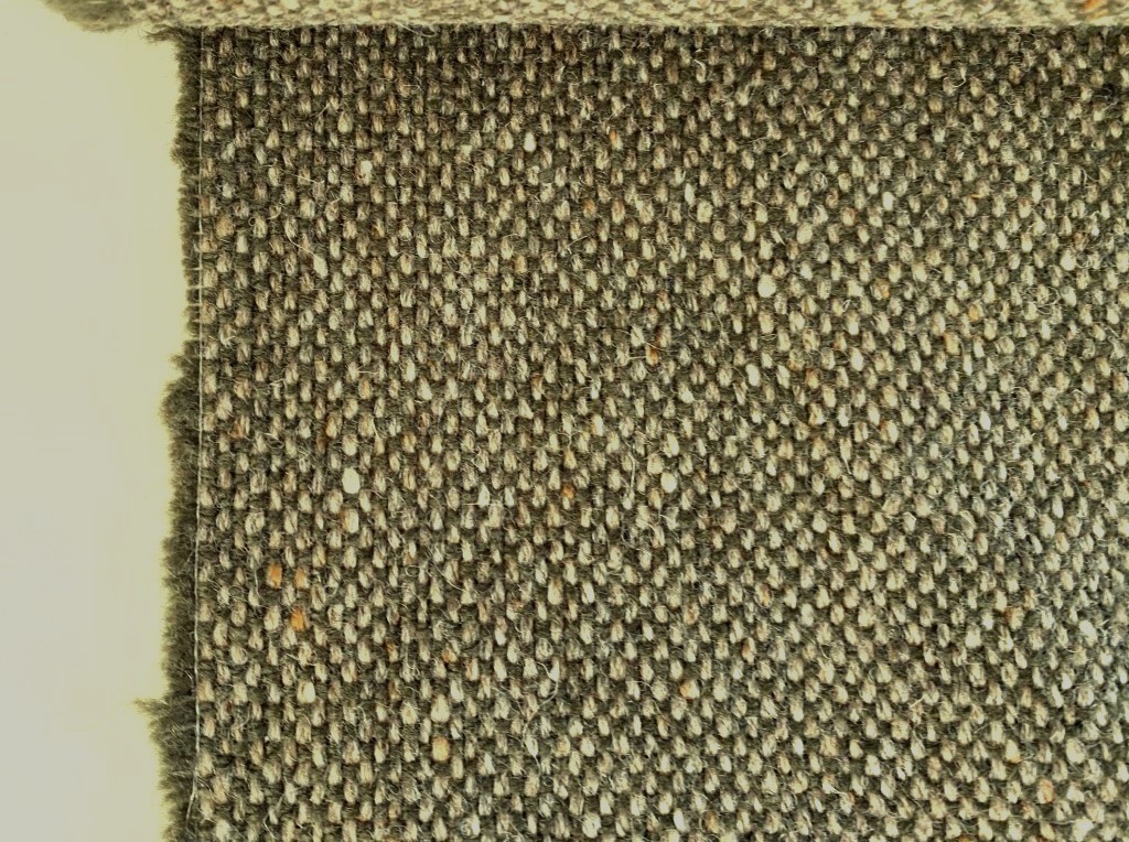 De Ploeg green, beige and dark yellow upholstery fabric
