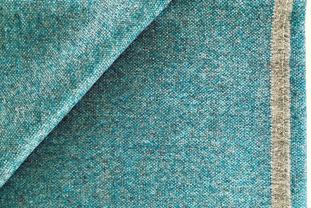 Keymer Richwool turquoise blue grey