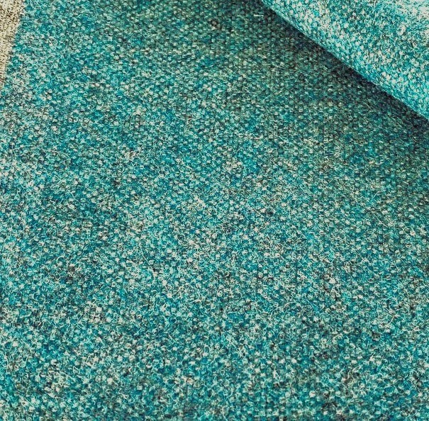 Keymer Richwool turquoise blue grey